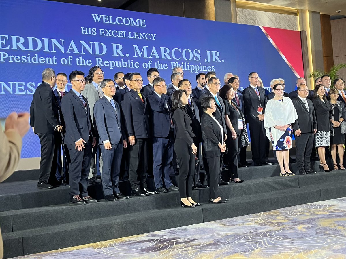 APECBiz's tweet photo. President Ferdinand Marcos, Jr delivers the keynote speech at the opening of ABAC 3. https://t.co/5sjOUNuEo3