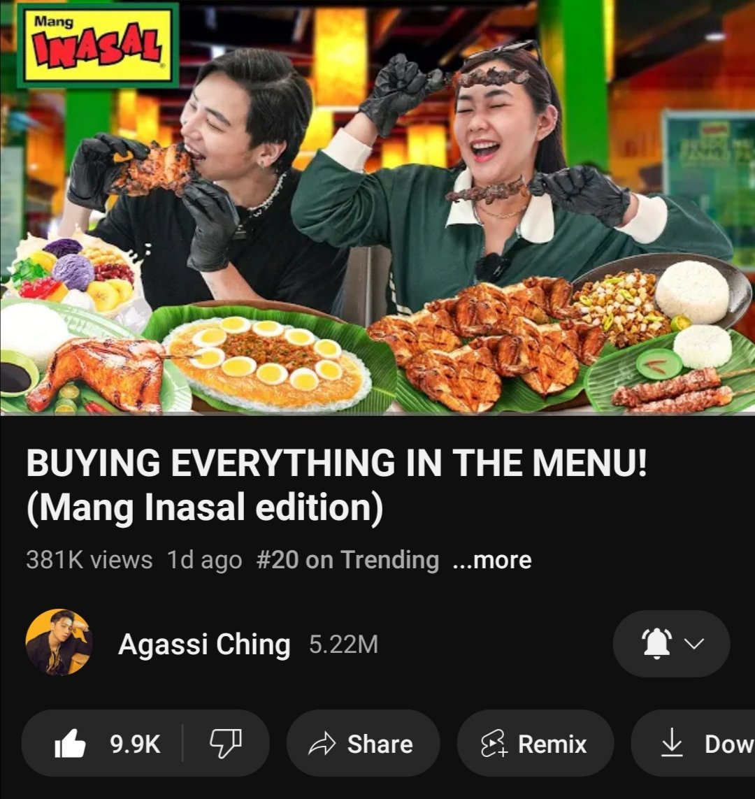 julie_forjaiga's tweet photo. Number 20 on YouTube Trending! 🙏

@jaiyieee | @AgassiChing

#JaiAsuncion #AgassiChing #JaiGa https://t.co/7SLLJJRbbg