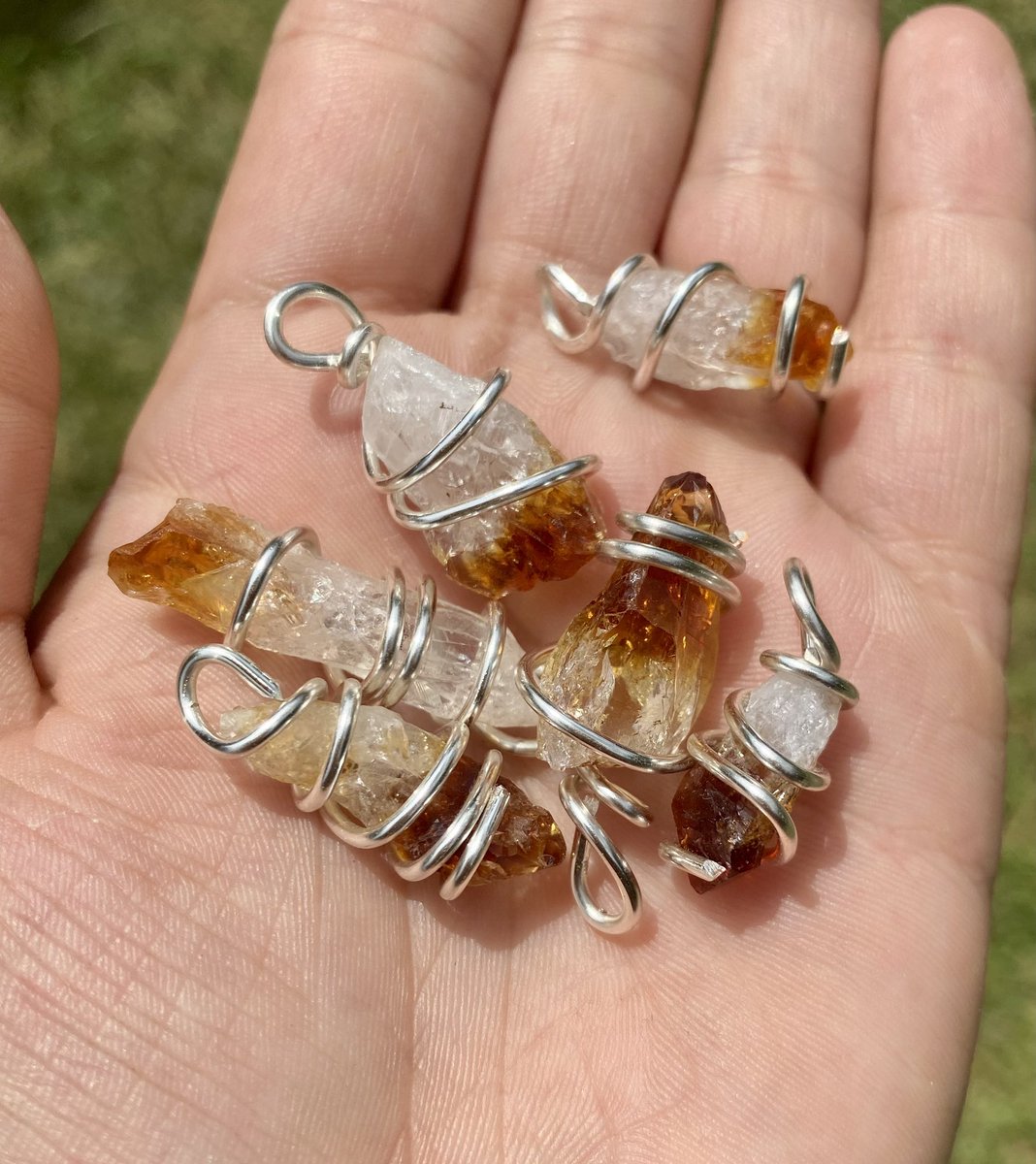 $5 pendants + extra $5 shipping ✨

doing this one separately from Etsy, so payment will be accepted through cash app, venmo &amp; chime transfers. 

🌸 please DM if you’d like one 🌸