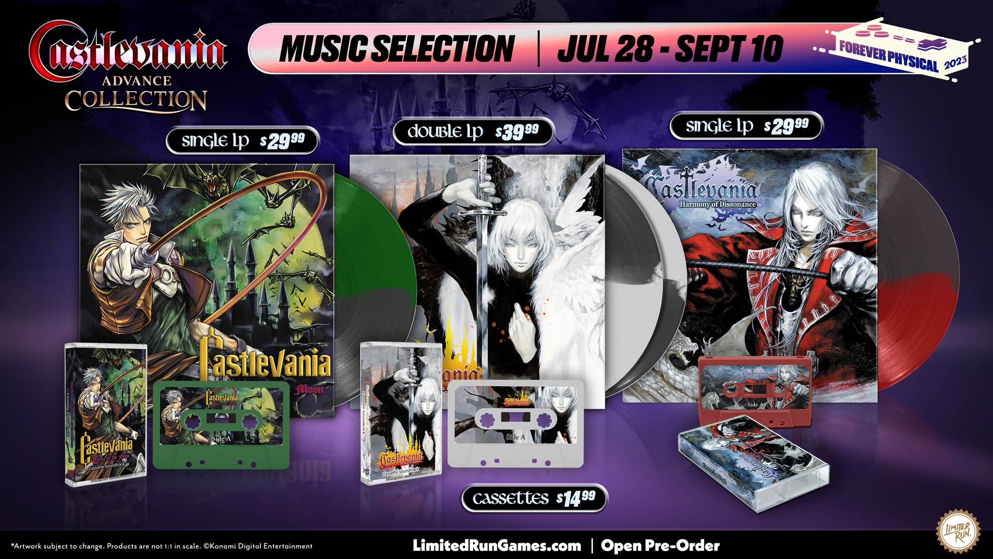 Castlevania: Advanced Collection physical edition is now available for  pre-order (Xbox, PS, PC, & Switch - Vinyl, Cassettes, & Merch also  available) News