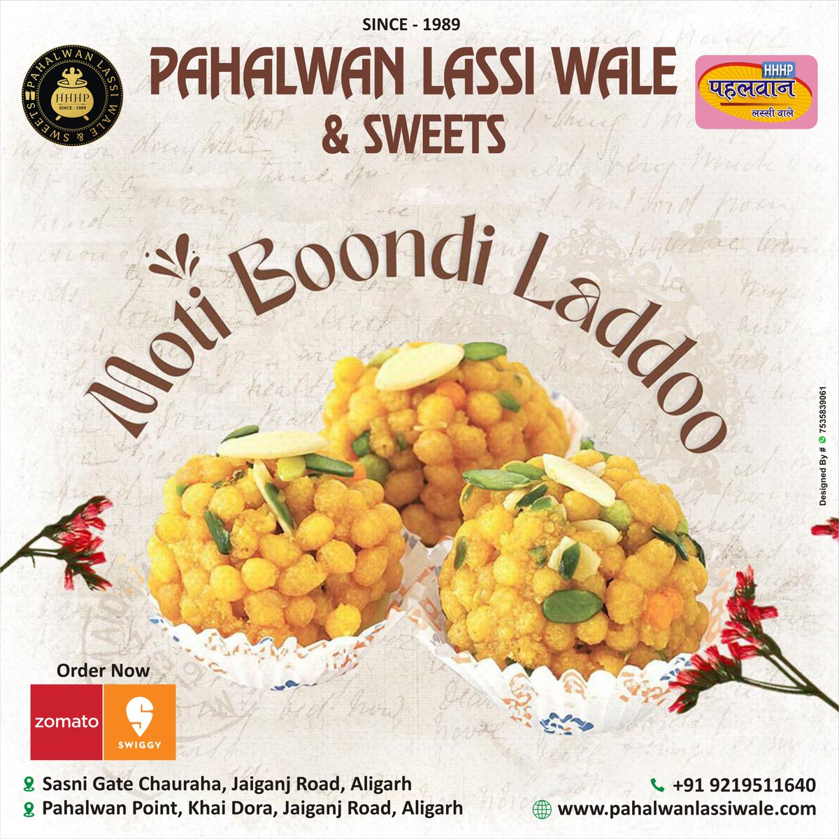 PahalwanLassi's tweet photo. Nothing beats the taste of Pahalwan ladoos
*
*
*
*
*
*
*
#rasmalai #rasmalailove #jalebi #kajukatli #kajukatli #milkcake #soanpapdi#gulabjamun #GulabJamunDelight#Haldirams#puff #patties#karachi #Ghewar #monsoon #namakpare #mathri #shakes #Barfi #kesarbati #ladoo #ladoos #dhokla https://t.co/xngUS2RLKR