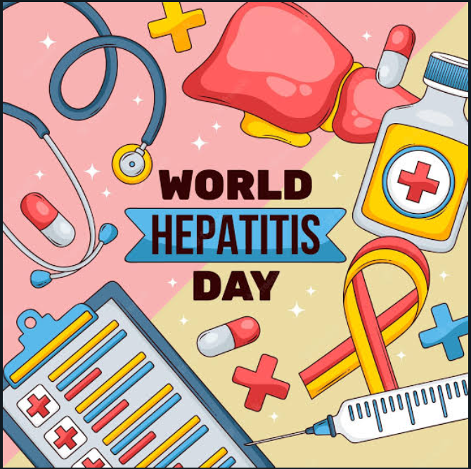 On #WorldHepatitisDay, let's raise awareness about this silent killer. Know your status, get vaccinated, and support those affected. Together, we can eliminate hepatitis! #HepatitisAwareness