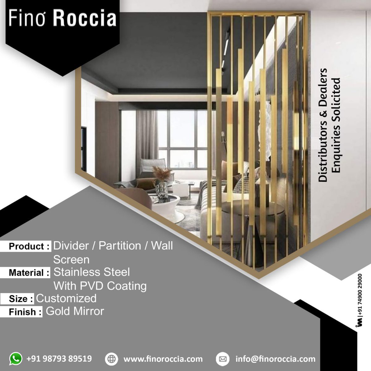 ibais_hardware's tweet photo. FINO ROCCIA INDIA PVT. LTD. (AHMEDABAD)
For enquiry via WhatsApp click:
https://t.co/r0G7fT3CBX
Mr. Sandeep Agrawal - 98793 89519
#wallscreen #screendivider #adhesivetape #2dpanel #wallpaneling #walldecorating #wallpaneldesign #walldecorideas #paneling #lprofile
.
@IBAISMEDIA https://t.co/GhuIf0mIxX