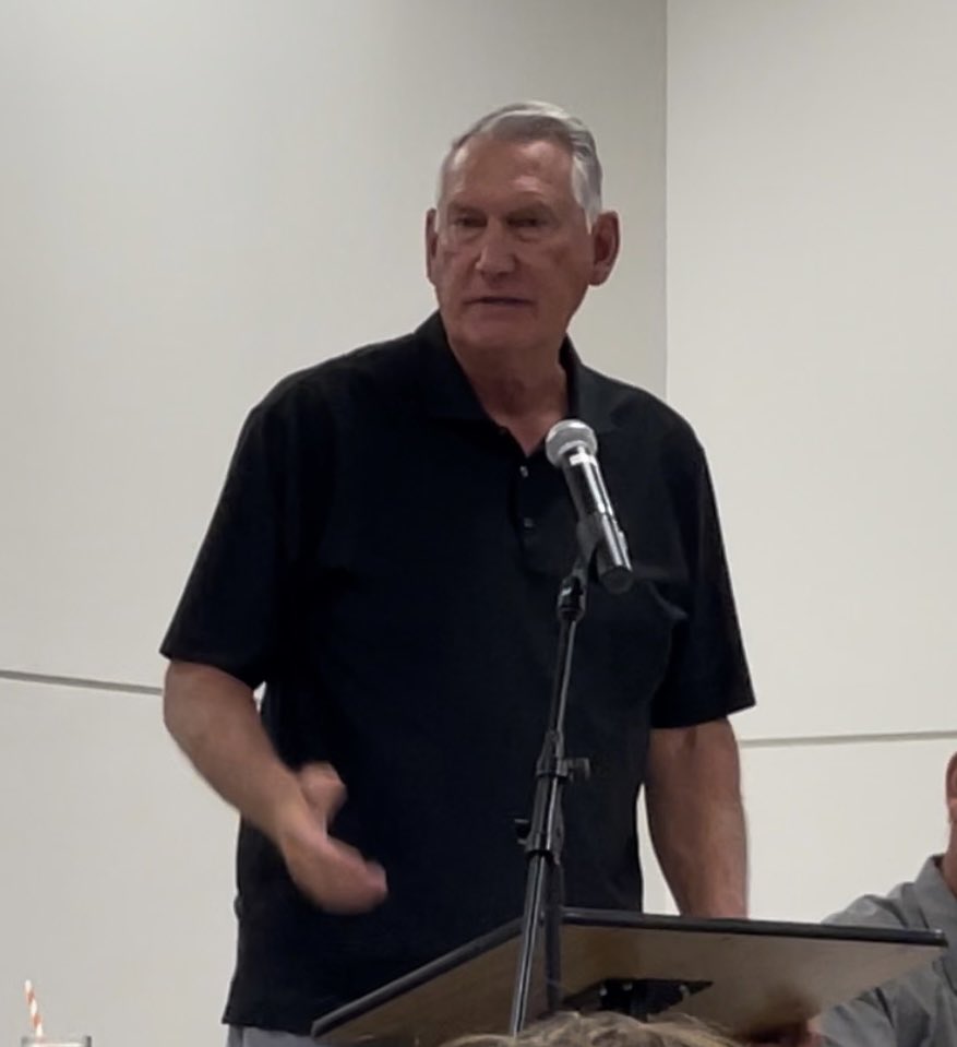 What a way to kick off the tournament! <a href="/GopherBaseball/">Minnesota Baseball</a> Coach John Anderson presented a phenomenal message to everyone in attendance at our banquet tonight. We are so fortunate to have listened to such a great message by an even better person. Thank you Coach!