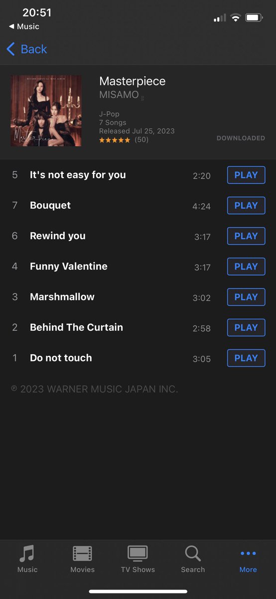mina_pengwin's tweet image. Thank you #TWICEUS_FUNDS and #MASTERPIECE_FUNDS for helping me support Twice!! Now I can steam Twice on Apple music and Spotify at the same time while watching their MV.
@TwiceUS2