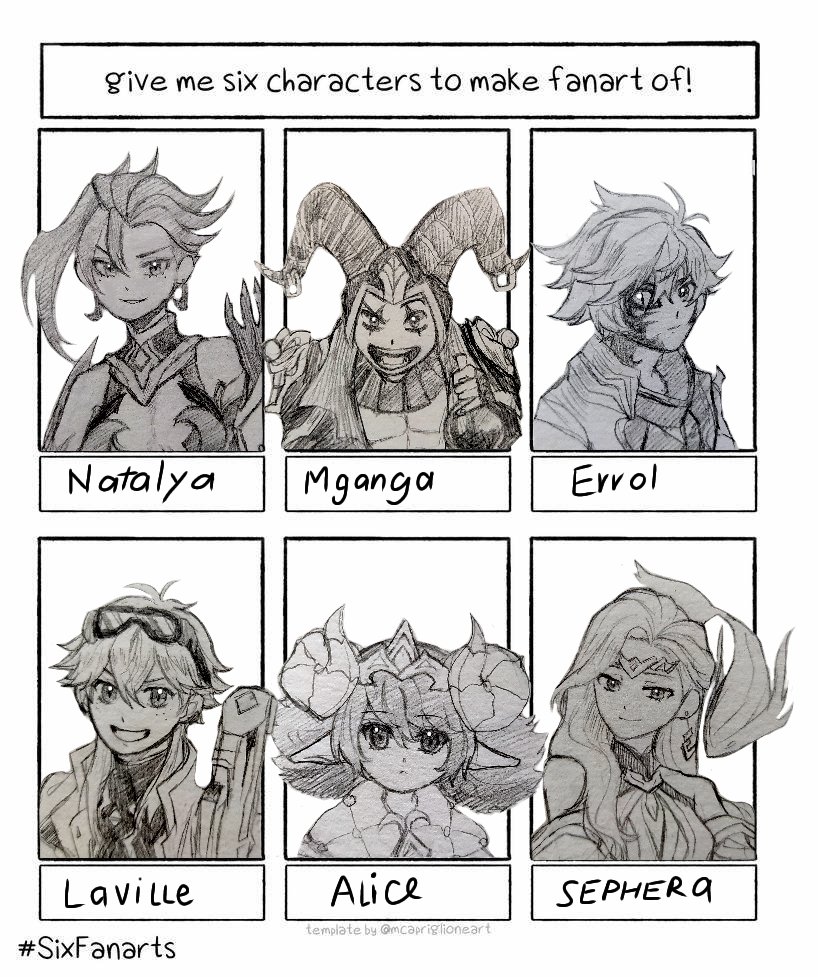xavier_1302's tweet photo. Old fanart

#aov #aovfanart #rov #natalya #mganga #errol #laville #alice #sephera https://t.co/ZfLgOa2ls5