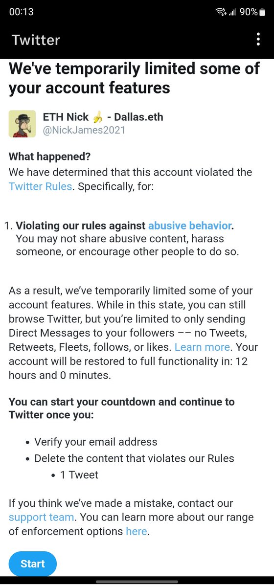 camel_hunter_21's tweet photo. WTF @elonmusk?!?! I literally tweeted I hope Gary Gensler stubs his toe on my other account and get shutdown for 12 hours, yet I get spammed daily with scam links. F. https://t.co/V4gSjjd9uH