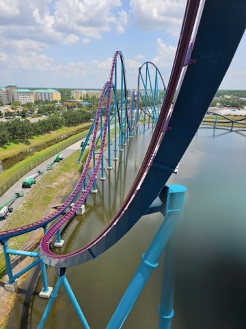 Orlando's Tallest Roller Coaster - SeaWorld's Mako