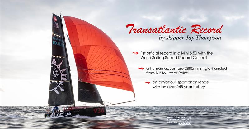 Skipper Jay Thompson to undertake historic transatlantic record attempt aboard Mini 6.50 Speedy Gonzalez sail-world.com/news/264803/Ja…