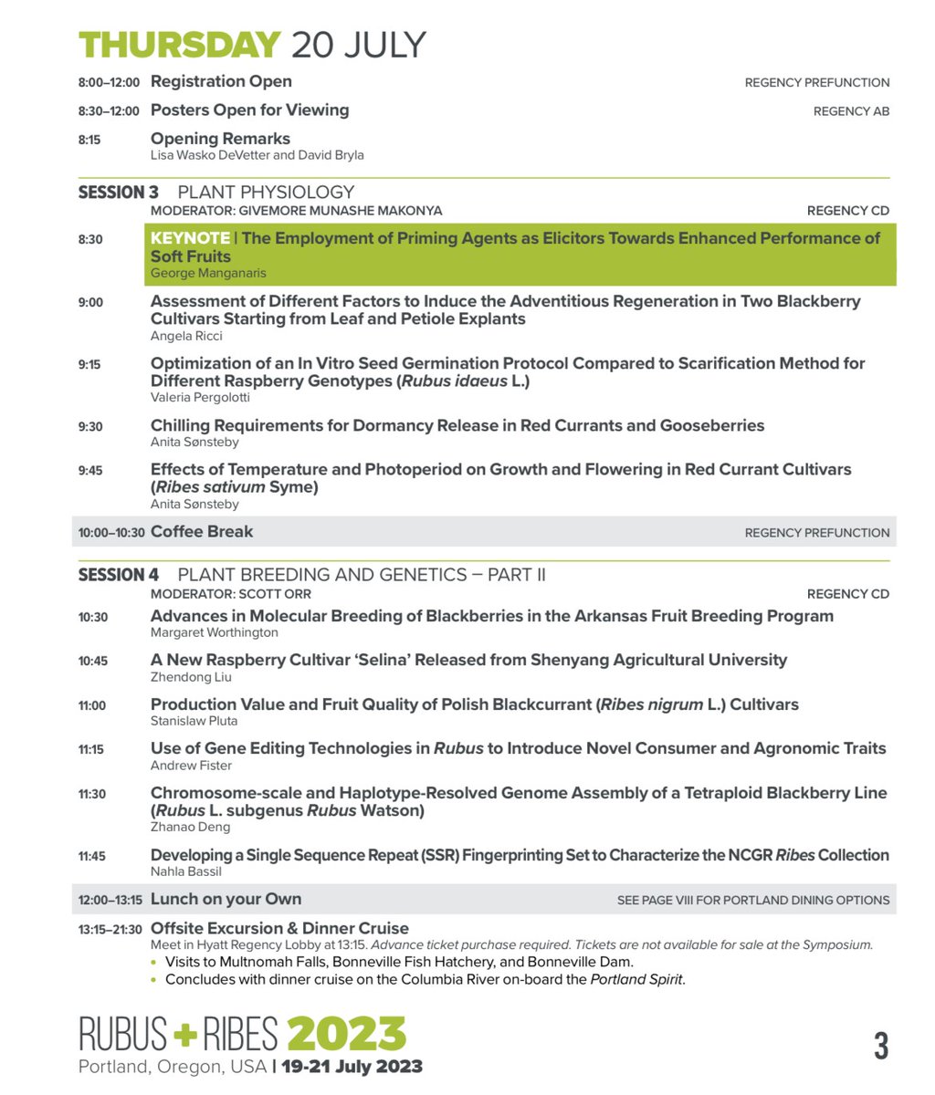 XIII International <a href="/ishs_hort/">ISHS</a>  #RubusRibes2023 Symposium, #Portland

Great pleasure to present in the form of #keynote talk a work of <a href="/CyUniTech/">Cyprus University of Technology</a> group (<a href="/CUT_PlantStress/">Plant Stress Physiology Group @CUT</a>,  <a href="/NicosValanas93/">Nicolas Valanides</a>, <a href="/gohari_reza/">reza gh</a> ) that is linked to the <a href="/PrimesoftE/">PRIMESOFT_Horizon Europe</a> project

<a href="/WSU_SmallFruits/">Lisa DeVetter</a>  

#PRIMESOFT