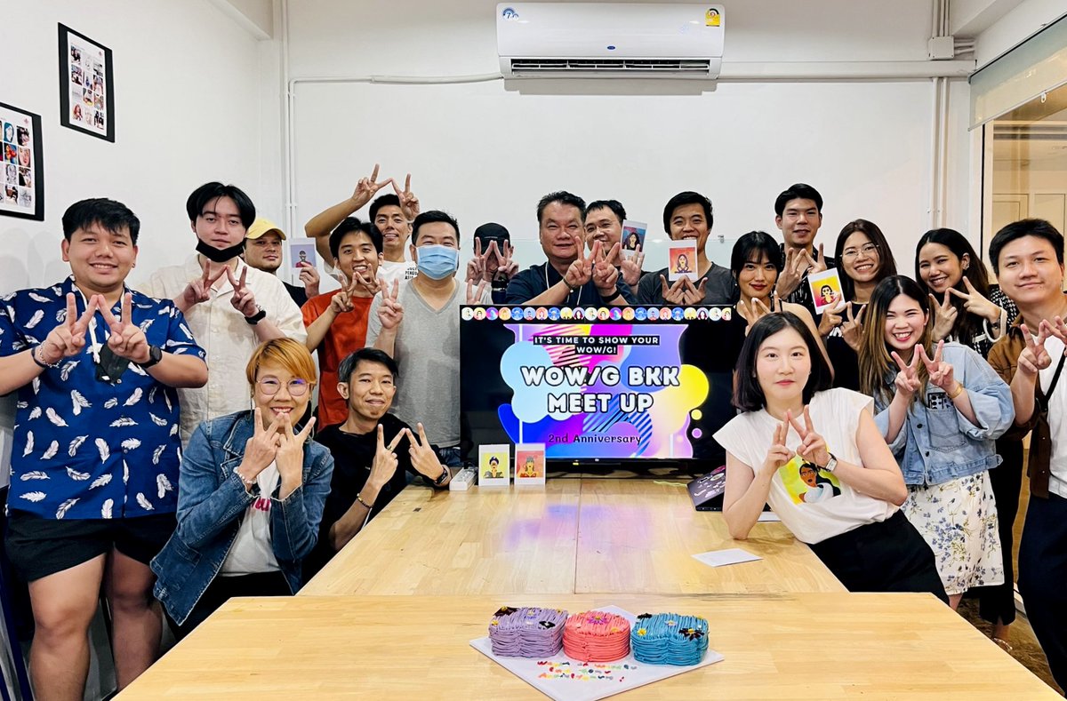 HeyNat's tweet photo. 〰️ World of Women Bkk Meet Up ฉลองครบรอบ 2 ปี WOW〰️
งาน  @worldofwomennft  Meet Up ครั้งแรกในไทย ในกรุงเทพเมื่อวานสนุกมากครับ ดีใจที่ได้เจอเพื่อนๆหลายๆคน คุยกัน แลกเปลี่ยนความคิดกัน ขอบคุณน้องมายมากๆที่จัดงานสนับสนุนชุมชน NFT ในไทยได้มาเจอกัน

สิ่งหนึ่งที่เจ๋งมากๆเวลาเราจัดงาน Meet Up แบบนี้คือ มี Founder / Project Lead Web 3.0 / NFT หลายๆคนไปเจออย่าง คุณเบนซ์ @Mittaria_Origin , น้องม่วน @MUZA_solution , น้องฟ้า @TheSandboxThai , พี่โน๊ต Palette Artspace (เจ้าของสถานที่), และโปรเจ็คอื่นๆอย่าง @ArchopiaStudio  และ @LuluLand_World 

คนที่มาในงานจะมี 2 กลุ่มครับ คือคนที่ถือ WoW/WowG กับคนที่สนใจในโปรเจ็ค แปลว่า ใครสนใจอยากมารู้จักเพื่อนๆก็มาได้นะครับ

ขอบคุณ @mild_panassayal อีกครั้งนะครับที่จัดงานดีๆแบบนี้

ข้อมูลเพิ่มเติม WoW - https://t.co/oSKIO6zdDU

#WoWMeetups
#TheTimeIsWoW
#WoWBKK #WoWAsia
#TheTimeIsWoW