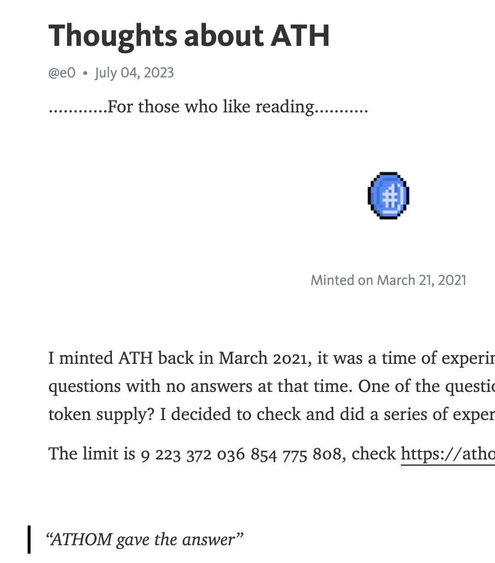 [ATH] Manifisto 📃
telegra.ph/Thoughts-about…