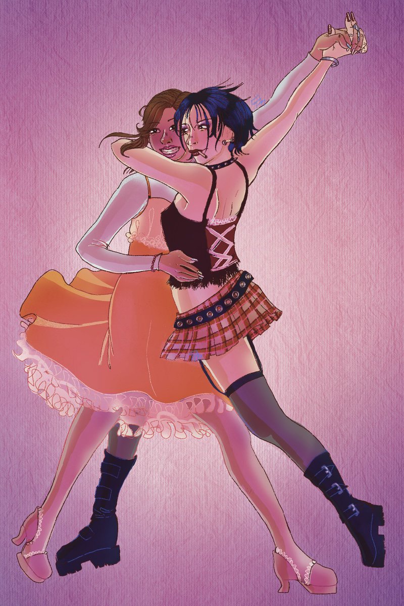 DudeTurnip's tweet photo. Nana and Hachi!!!

#digitalart #fanart #nana #hachi #Procreate #Dance https://t.co/H3FpKOamMf