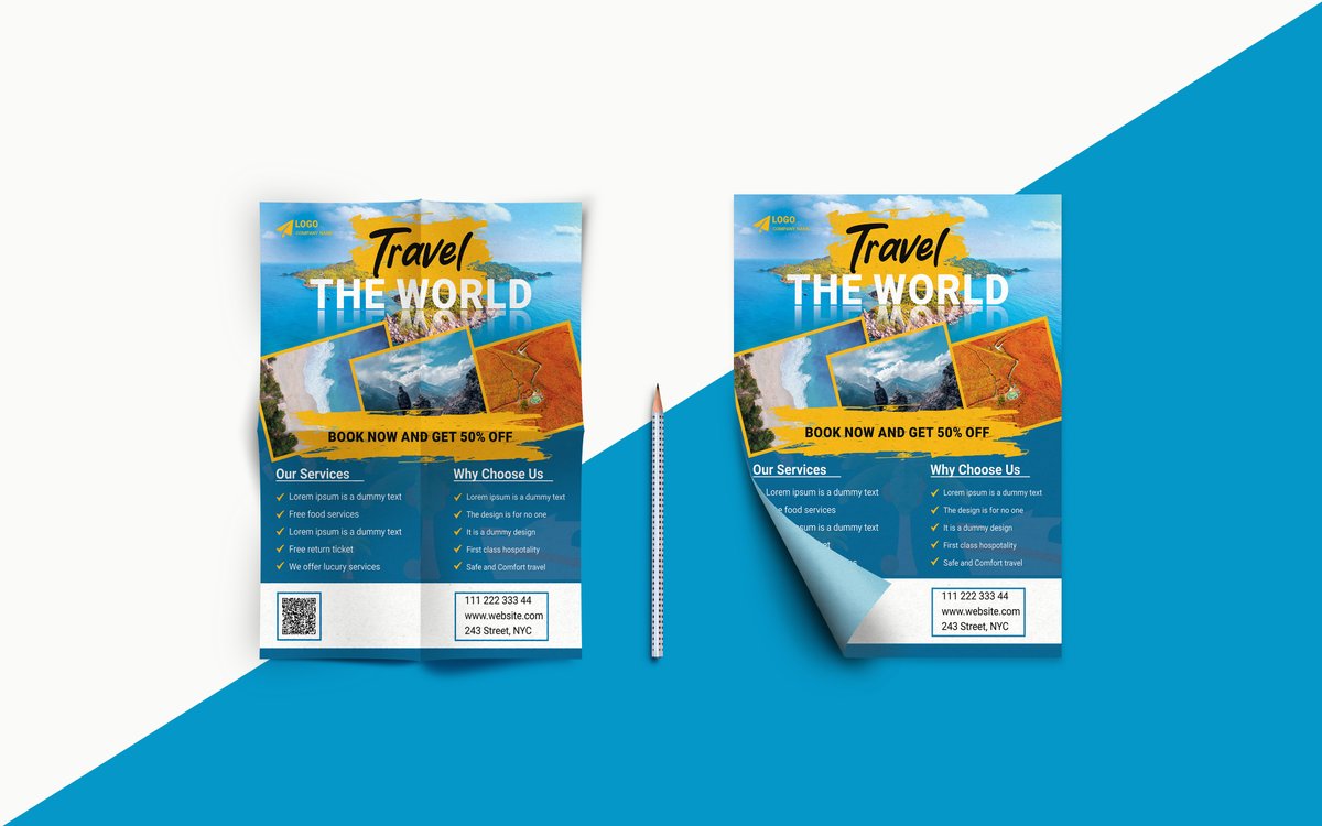 pracurjoo's tweet photo. #flyerdesign #travelflyer #marketingflyer
I would appreciate it if you visit my project on behance. Here is the link https://t.co/eC1ZDPvLum https://t.co/JRM8V0e6jP