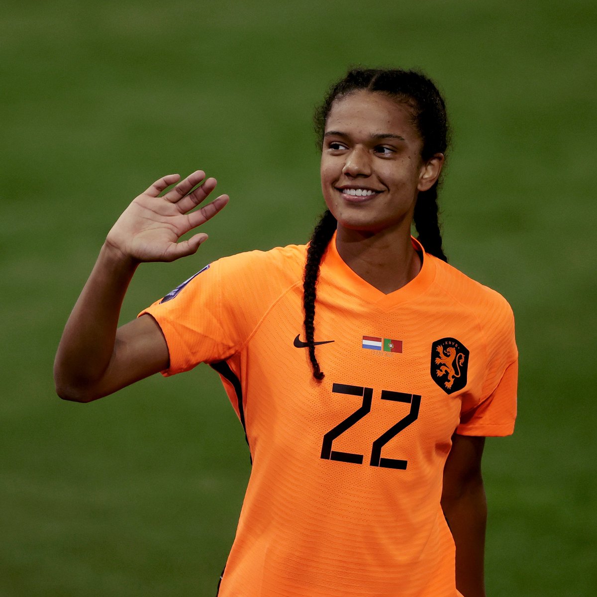 oranjevrouwen's tweet image. Esmee turned 2️⃣0️⃣ today! 🥳

#NothingLikeOranje