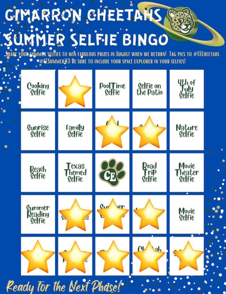 MsMedinasClass's tweet photo. Normally by dogs are down for a photo session. But not today! #CEcheetahs #CEsummer23 #ReadyForTheNextPhase https://t.co/BSOh9I5YXy