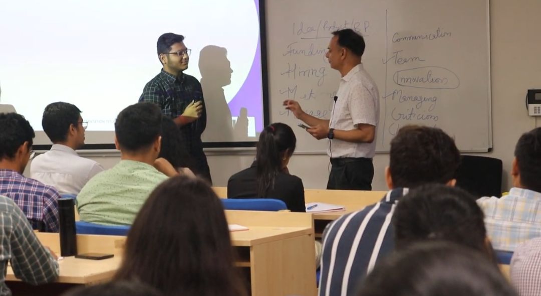 imthyd's tweet photo. In an enlightening networking session, Mr. Prakash Pathak, an authority in corporate relations, kickstarted the session by delving into the basics of networking.
Notably, the Corporate Relations Team, led by the dynamic Ms. Bhavya Mahendra organized an engaging activity.
#IMTH https://t.co/M5rcbJIdHm