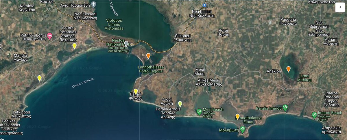 albicilla66's tweet photo. The best #birding season @ the #Vistonida #Ismarida lakes & lagoons 🇬🇷 #Greece is winter, followed by migration &, to a lesser extent, breeding. Fortunately, late June is the right season for the locally brewed snake-cold #Vergina lager in the deep shade
➡️https://t.co/oyK9a2mq1b https://t.co/5451IwNx5w