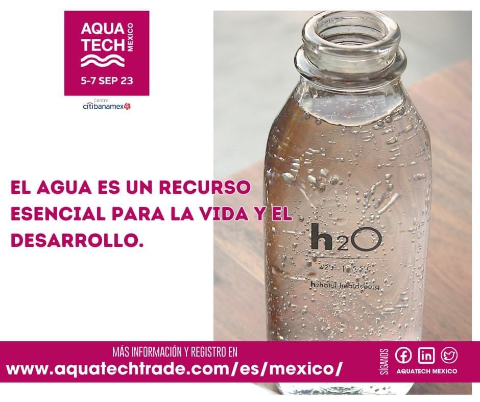 Vincúlate con especialistas en #EnergíaEólica🌪 y #TecnologíaDelAgua💧

En los eventos que tendrán lugar del 5-7 de septiembre en📍Centro Citibanamex.

<a href="/mexicowindpower/">mexicowindpower</a> #MexicoWindPower2023
⚪️ mexicowindpower.com.mx/es

<a href="/Aquatech_Mex/">Aquatech Mexico</a> #AquatechMexico2023
🔵 aquatechtrade.com/es/mexico