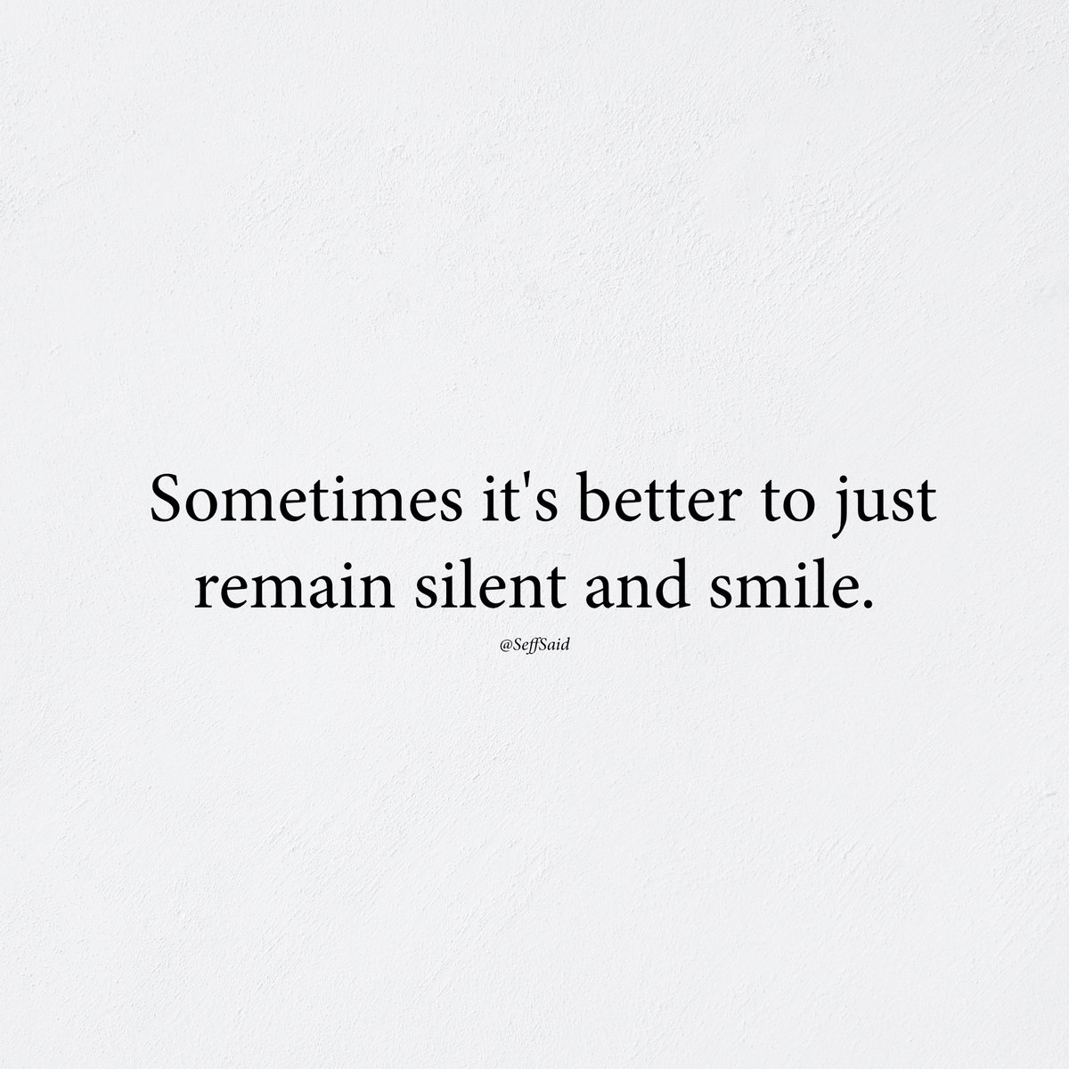 Sometimes