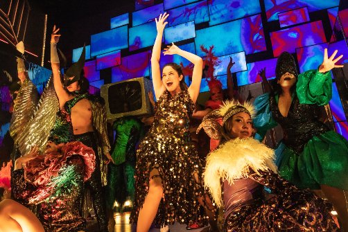 Bring your tissues and your dancing shoes to HERE LIES LOVE, an unforgettable disco-fever dream of a show. A Theasy Best Bet! 

Review: theasy.com/Reviews/2023/H…