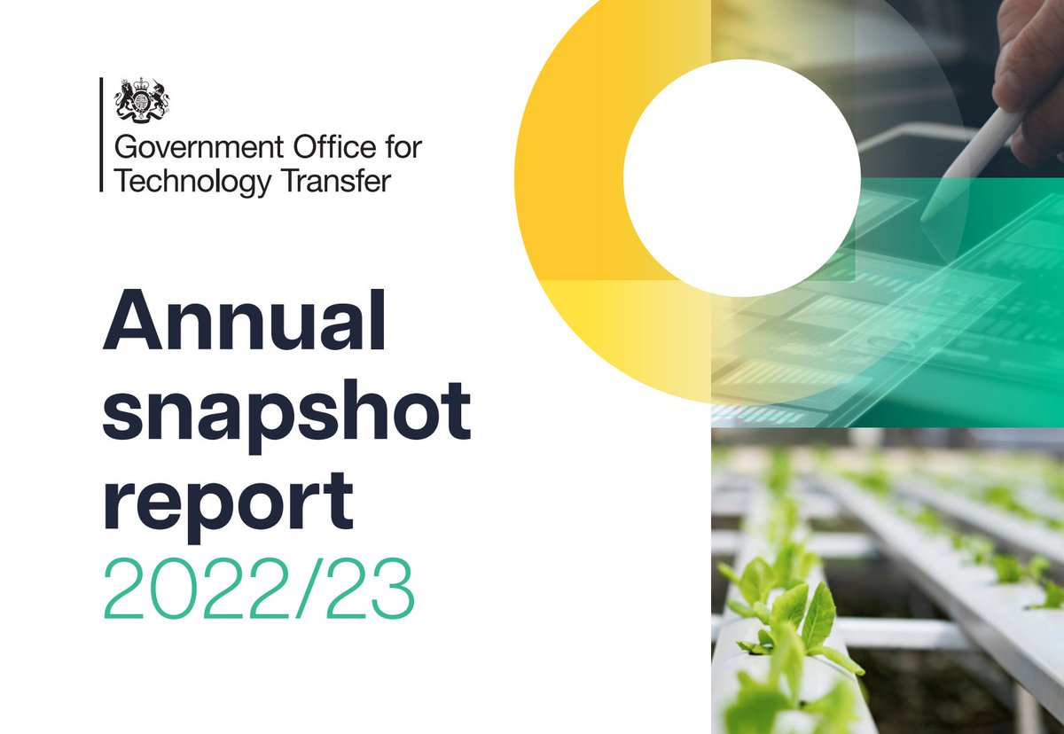 gemaker's tweet image. The 2022/23 progress report by the UK Government Office for Technology Transfer highlights significant advancements in unlocking the potential of #KnowledgeAssets (KAs) and groundbreaking #innovations.

Read the full report: ow.ly/xVTz50PmnHg
