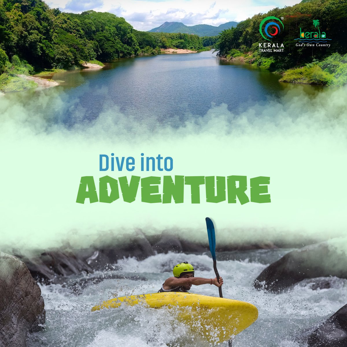 The Chaliyar River in Kozhikode becomes a zone for high-intensity action and adventure every monsoon. As the rain-fed river tumbles its way through rocks, kayaking and white river rafting enthusiasts come here to challenge its might.

#KeralaTravelMart #B2B #KTM #AdventureSports
