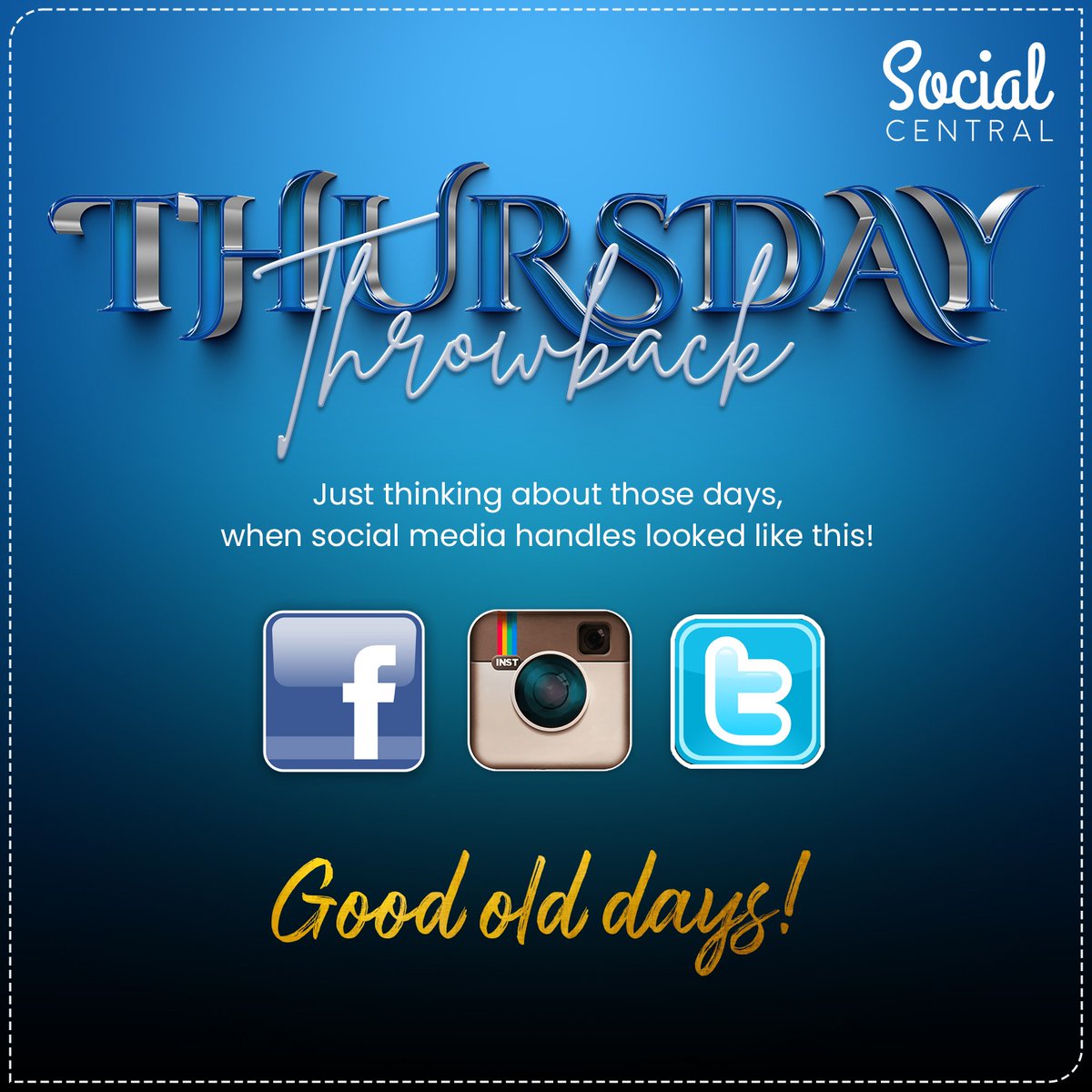 SocialCentralMS's tweet photo. Nostalgia Pro Max!

Hit a like if you remember browsing through these apps!

#SMM #socialnostalgia #apps #digitalmarketingagency https://t.co/AQ289NFl59