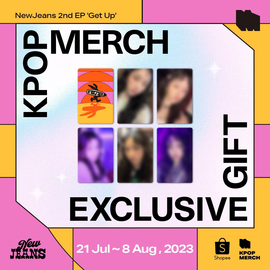 NEW JEANS SHOPEE KPOPMERCH 뉴진스 쇼피 영통 미공포 양도 분철 

미공포만 
5장 세트 14.5 (해배비 + 재배비 포함) 
추가금 없어요! ❌

세트 추가시 0.5할인

💓멤버 1장씩꼭 받을수있어요

한국계좌 ⭕️ 구매인증 ⭕️