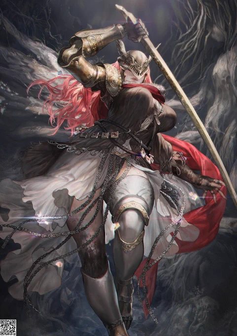 Fan art | Elden Ring - Malenia, Blade of Miquella   