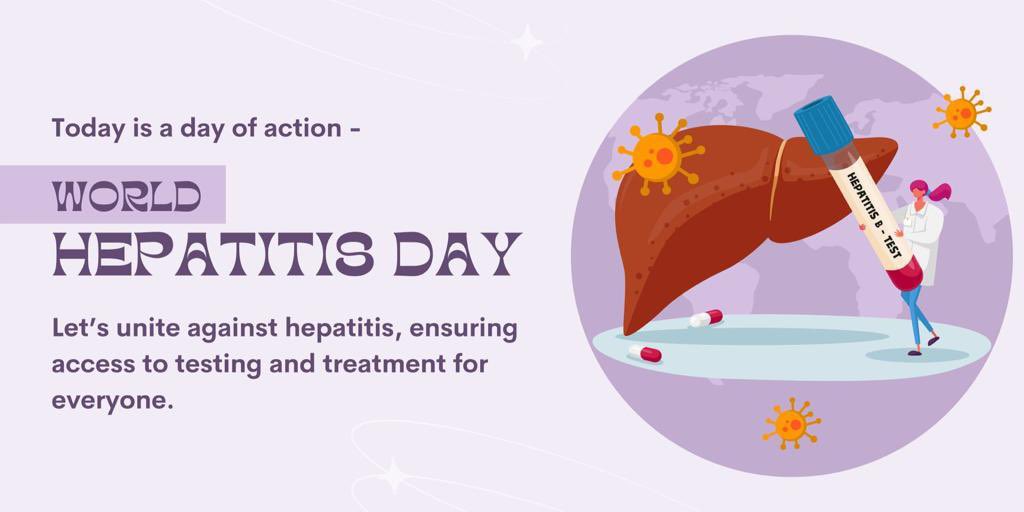 insan_honey's tweet photo. Join the global effort to eliminate Hepatitis! Spread awareness, promote prevention, and support the ones affected. Together, we can build a healthier future free from this silent killer. #WorldHepatitisDay https://t.co/c7T9pZGwVx
