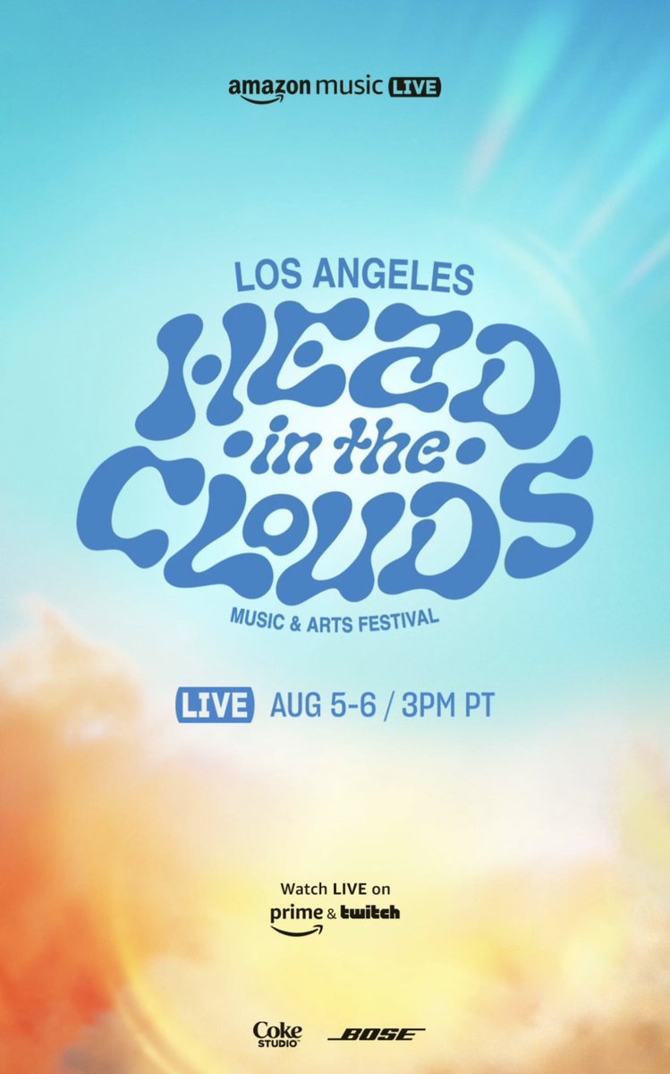 DPRGuides's tweet photo. Head in the Clouds Festival will also be available through Amazon Music’s Twitch account. 

Not showing on their schedule at the moment, but I’ll share updates once available.

🔗 https://t.co/LSr0px3kCv https://t.co/E42vuzEX9L