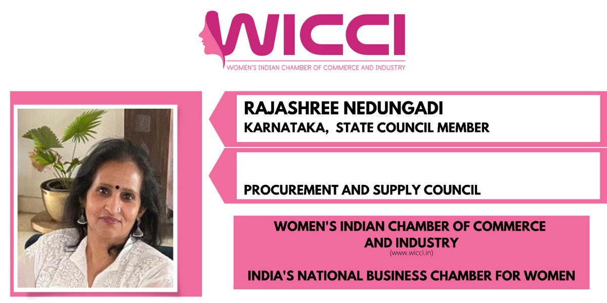 Warm welcome to our New Council Member Rajashree Nedungadi with Deeksha Sharma of Karnataka on behalf of WICCI family. Hoping to grow together &amp; Rise together. <a href="/wicci_india/">WICCI National Coaching Council India</a> <a href="/harbeenarora/">Dr. Harbeen Arora Rai</a>
 #wicci #wicciwoman #wicciindia #womanentrepreneur #womenchangemakers #art #creativitymatters