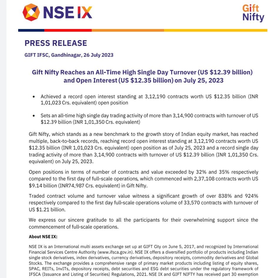iseccapital's tweet image. #nseindia - Q1FY24 Results   
- EPS of Rs 37.26 - RS 148 EPS for FY24e if annualized
- Trading at Rs 3200-3300 in #unlistedmarkets
- PE of 22.3x
- NSE continues to be the world’s largest derivatives exchange for 4th consecutive year
#dailymarketupdate #unlistedshare #investors