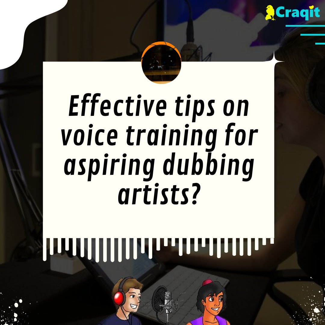 craqitcommunity's tweet photo. Have any useful tips to share? Help others with your insights on Craqit Forums!⬇️
https://t.co/5xUuSCEtuy
.
.
.
#craqit #craqitcommunity #voicetraining #voicetrainer #voicetrainingtips #voicetrainingexercise #dubbing #dubbingartist #dubbingartists #voiceovertips #voiceoverartist https://t.co/cqh2YNNvqF