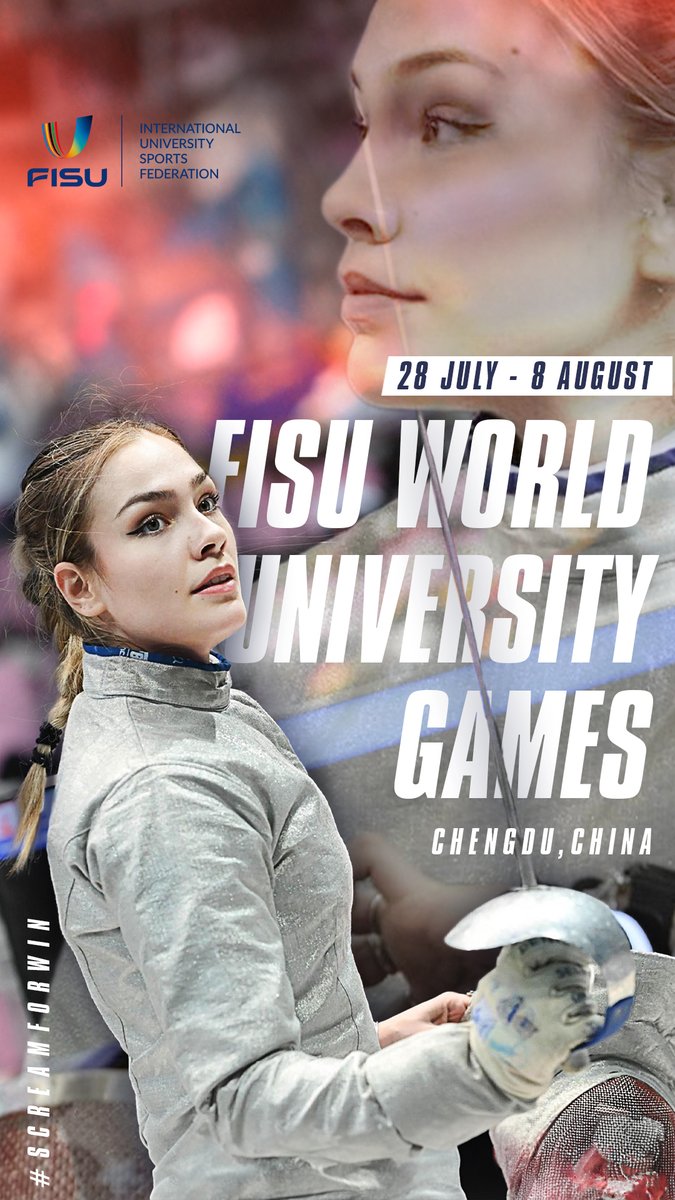 talent360pro's tweet photo. 💫@denizunludag 
🤺FISU World University Games
🗓️28 July - 08 August
🏟️Chengdu, China
#ScreamForWin https://t.co/EMYvTh4ewY