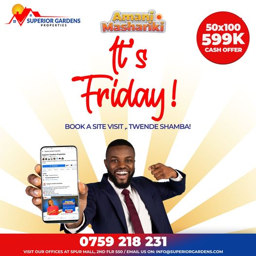 lizz_karanja's tweet photo. Book a site visit for tomorrow
Call 0794044617
#Hacked 
#Sudanese 
#MainaAndKingangi 
#KARAForum 
#PersonoftheYear 
#AmaniGardens @SUPERIORGARDENS3 #PatiaRohoAmani #Worldcoin Aliens My Twitter Kimani Ichungwa Toi Market https://t.co/fGrVfdBF2A