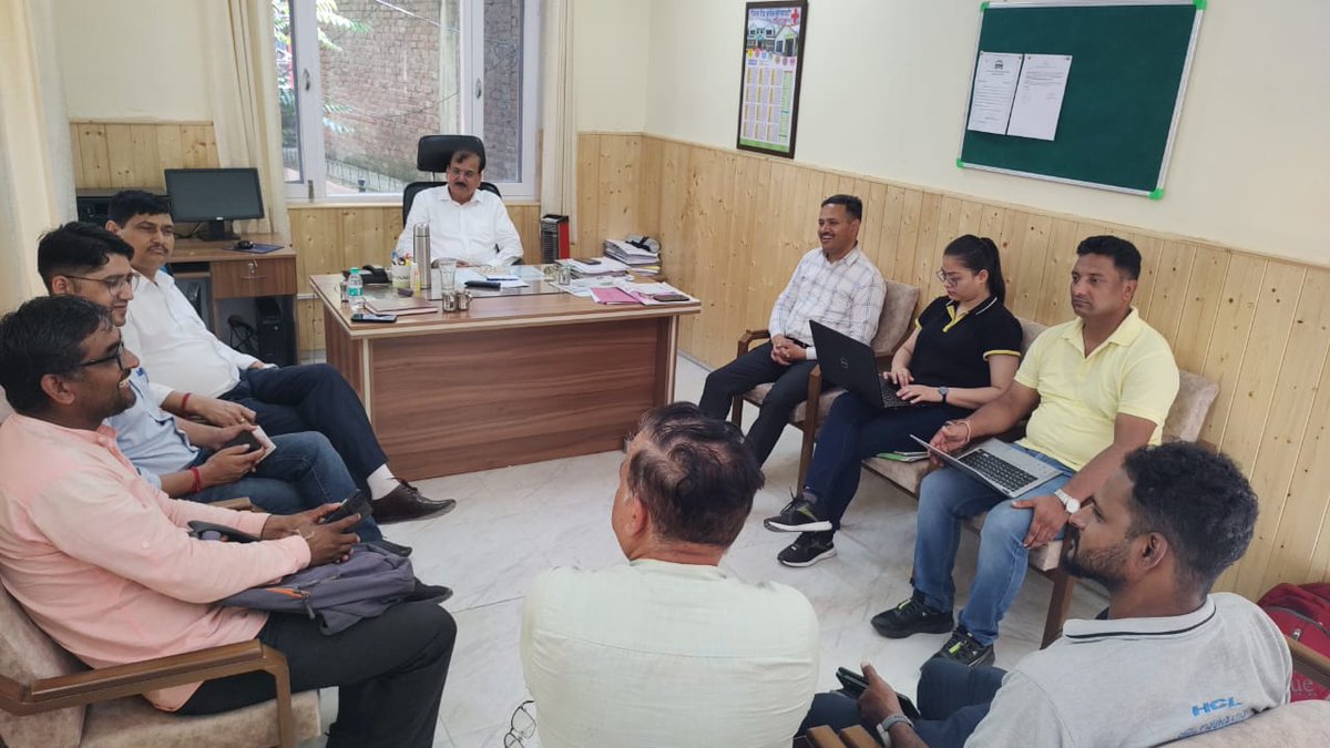 CASA_India's tweet photo. #HimachalFloods
CASA, SPHERE INDIA and other NGO's join hands with the district magistrate to address the flood situation in Kullu. We discussed how coordination efforts can be strengthened, further empowering coordination and unifying forces for an integrated response. https://t.co/z4f4ZC3Z56