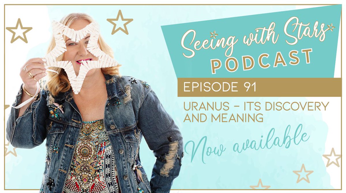 The discovery of Uranus was ground breaking at the time - the first new planet in human living history! Very appropriate for this revolutionary planet. Discover more on my latest podcast 
seeingwithstars.net/podcasts/91-ur…