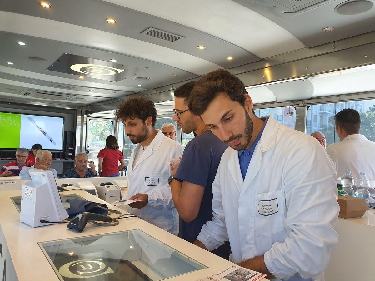 mansour_davide's tweet photo. Always good to be on board for cardiovascular prevention🫀
@_anmco 

#Screening days with friends.

@KristianGalanti @mariodimarino77 

#BANCOMHEART #TruckTour #ANMCO https://t.co/NO4AxxYhMk
