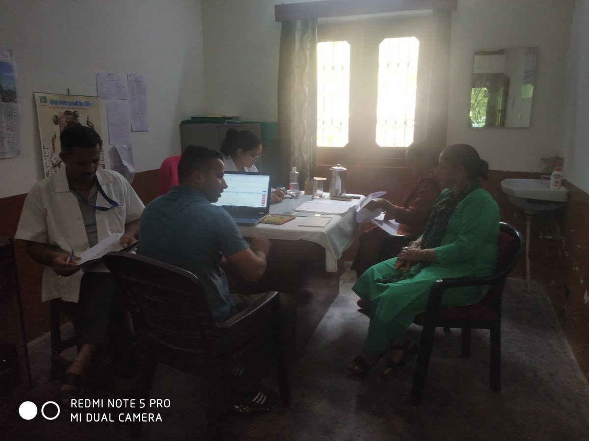 Monthly supervision and senstization of PPHC STAFF ON TB GUIDELINES BY STS MANISH KUMAR BLOCK BHAWARNA#TBMuktHimachal
#TBMuktBharat 
<a href="/drrksood/">Dr Rajesh Sood Epidemiologist | TB Mukt Bharat</a>
