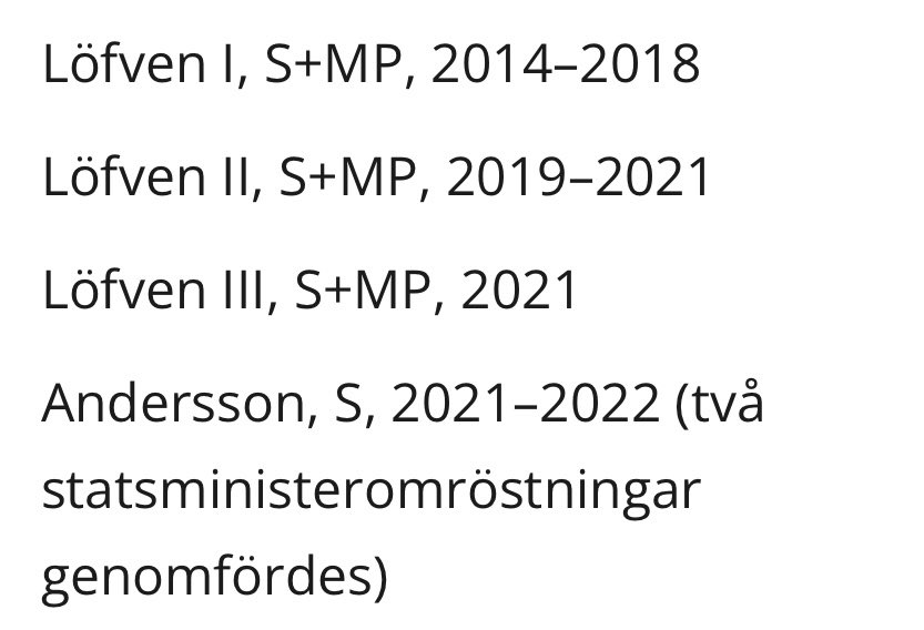LWallger's tweet photo. Nu har vi hört både @magdandersson och @johanssonmorgan yla i falsett om avgångskrav och att Regeringen inte gör tillräckligt för att råda bot på alla FEL som @socialdemokrat åstadkom under sina 8 misslyckade år vid makten. 

#ArgaAndersson..den enda Statsminister som aldrig blev vald av Folket..och tvingades avgå 2 gånger..

..men lyckades till slut ändå köpa sitt ämbete av @AminehKakabaveh för 3,5 miljarder. 

Hennes företrädare, Stefan Löfven var inte mycket bättre..avsatt inte mindre än 3 gånger men lyckades på ett mirakulöst sätt tvinga sig kvar likt en fästing med hjälp av klimataktivisterna i @miljopartiet 

Aldrig tidigare har ett enskilt parti visat större desperation efter att ha förlorat ett RD-val..gör Svenska🇸🇪Folket en tjänst..håll käften tills ni har något att tillföra..😎