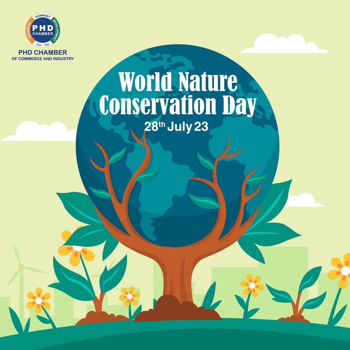 phdchamber's tweet image. On #WorldNatureConservationDay, let&apos;s pledge to preserve and safeguard the beauty of our planet.  

#NatureProtection #ConservationMatters #ProtectOurPlanet #EarthDayEveryday
