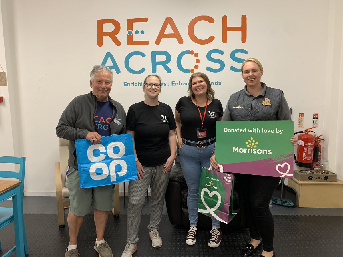 It was a great pleasure for myself as Member Pioneer for the <a href="/coopuk/">Co-op</a> and Jacqueline the Community Champion for <a href="/Morrisons/">Morrisons</a> to support SHE Scotland in the launch of the first ever Menopause Cafe to be held in Arbroath. <a href="/CindyMo34072747/">Cindy Morris</a>  @KSshe_scotland #ItsWhatWeDo