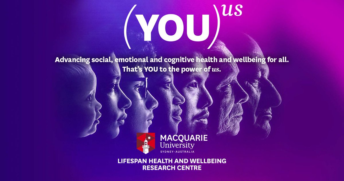 Discover the new Lifespan Health & Wellbeing (@Lifespan_MQ) Research Centre led by Prof @VivianaWuthrich from @PsyMQ @Macquarie_Uni Advancing social, emotional, and cognitive health and wellbeing for all. Learn more about the current projects: mq.edu.au/thisweek/2023/…