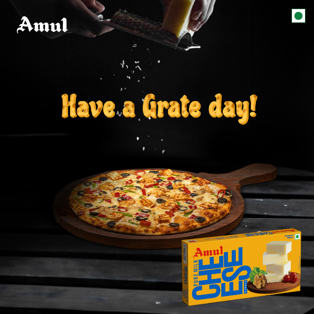 amultamilnadu's tweet photo. May your Fryday be filled with grate moments!
#Amul #அமுல் #AmulInTn #AmulGoodness #AmulProducts #AmulCheese #Cheese #ProcessedCheese #CheeseSlice https://t.co/LSLLC6haaB