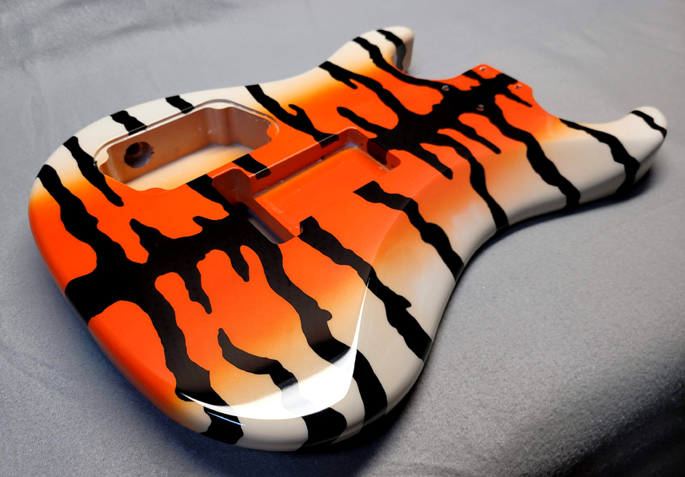 GuitarPaintGuys's tweet photo. Custom Tiger Finish 

https://t.co/HoixSpnfbT

#GuitarPaintGuys #GuitarPainting #GuitarFinishing #guitar #luthier #guitarpainter #tiger #custompaint #guitarplayer #tigerstripes #music #rocknroll https://t.co/liYlsQkMgZ
