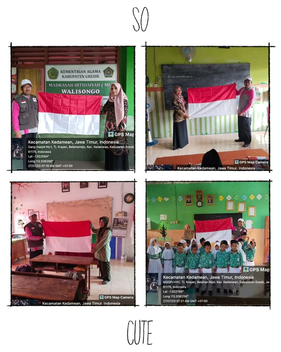 fpkgresik's tweet image. Jelang peringatan HUT RI ke-78, FPK Kabupaten Gresik membagikan bendera merah putih kepada warga yang membutuhkan. 

Jangan sampai bendera yang berkibar di depan rumah mereka sudah lusuh!

#hutrike78 #fpk #fpkgresik