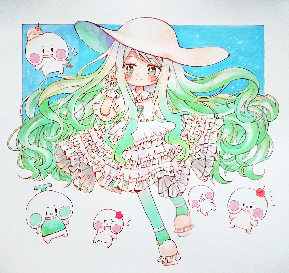 クリームソーダちゃん のイラスト・マンガ・コスプレ・モデル作品 (92