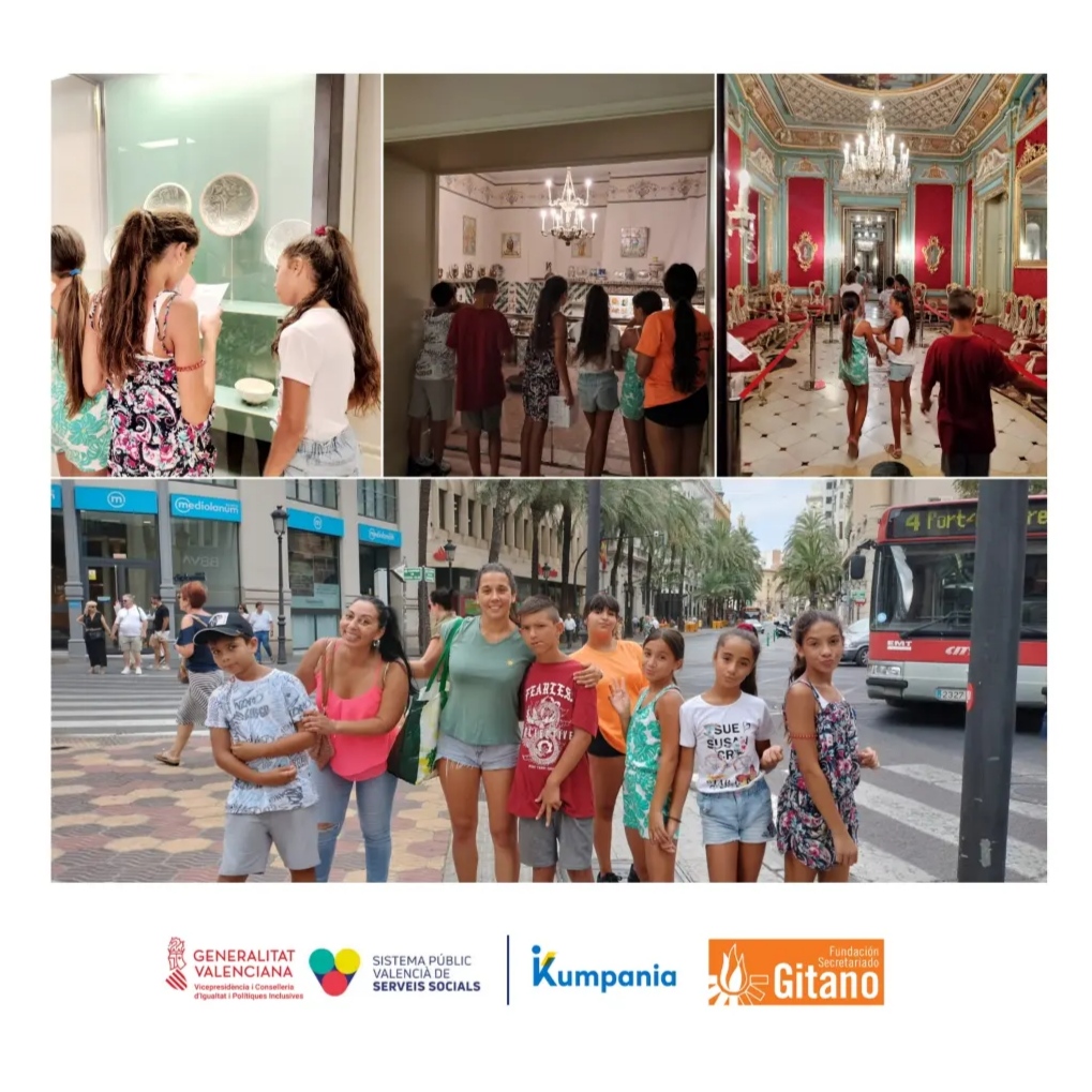 gitanos_org_PAT's tweet photo. Esta semana uno de nuestros grupos ha visitado el @MNceramica y el Palacio del Marqués de Dos Aguas🏺 Jugando y trabajando en equipo han descubierto su colección y un misterioso enigma..  🕵🏽‍♀️🕵🏼‍♂️ #Kumpania 
@AytoPaterna @GVAinclusio #FSE+ @GVAeducacio https://t.co/mEVnkxP0Cf